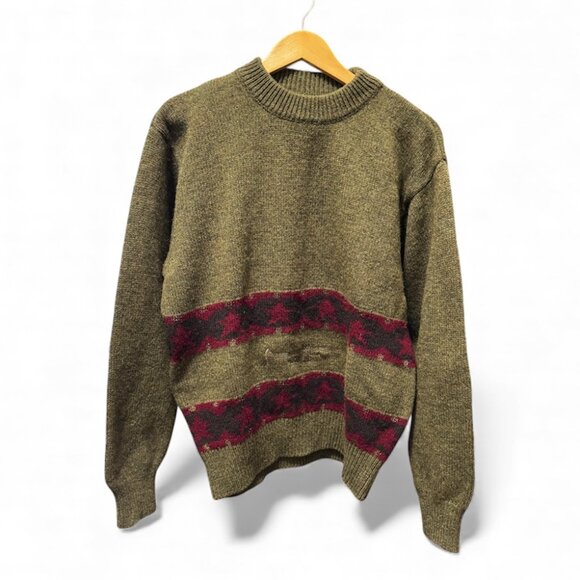 Vintage Sisley Wool Christmas Sweater | Made in Italy | Size M/L - Picture 7 of 7